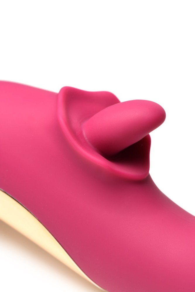 Tease and Please Thrusting and Licking Vibrator
