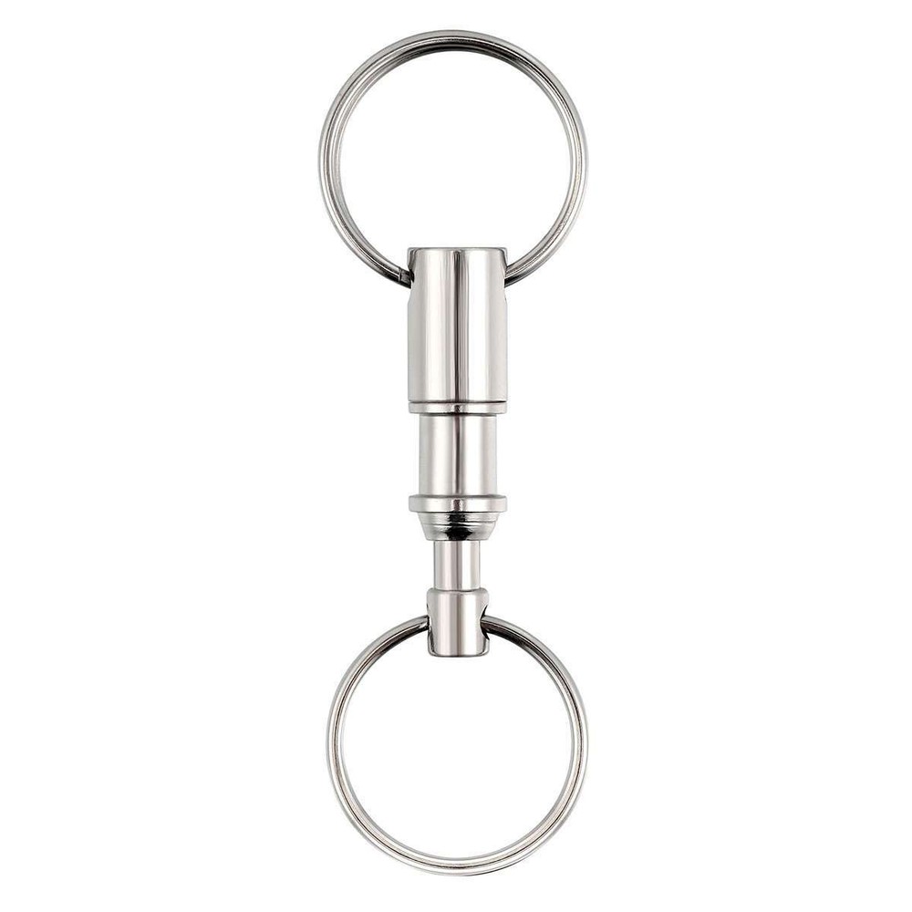 10PCS Detachable Pull Apart Quick Release Keychain Key Rings Key Chain