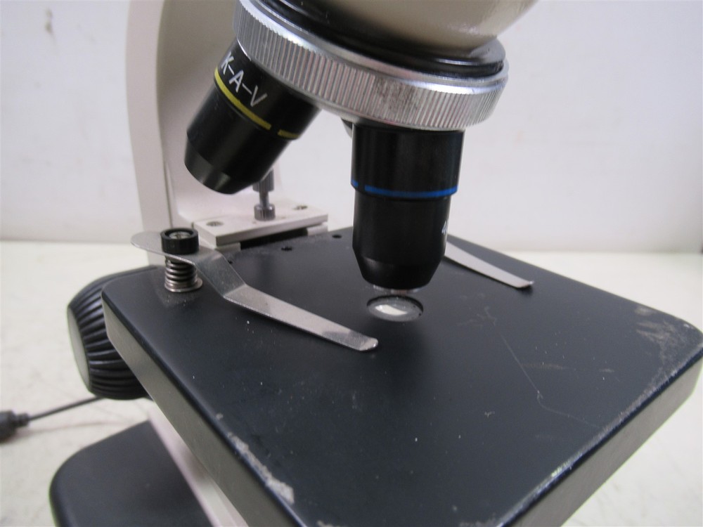 Ken-a-Vision T-1202C Cordless Compound Microscope Dual Opposing Head