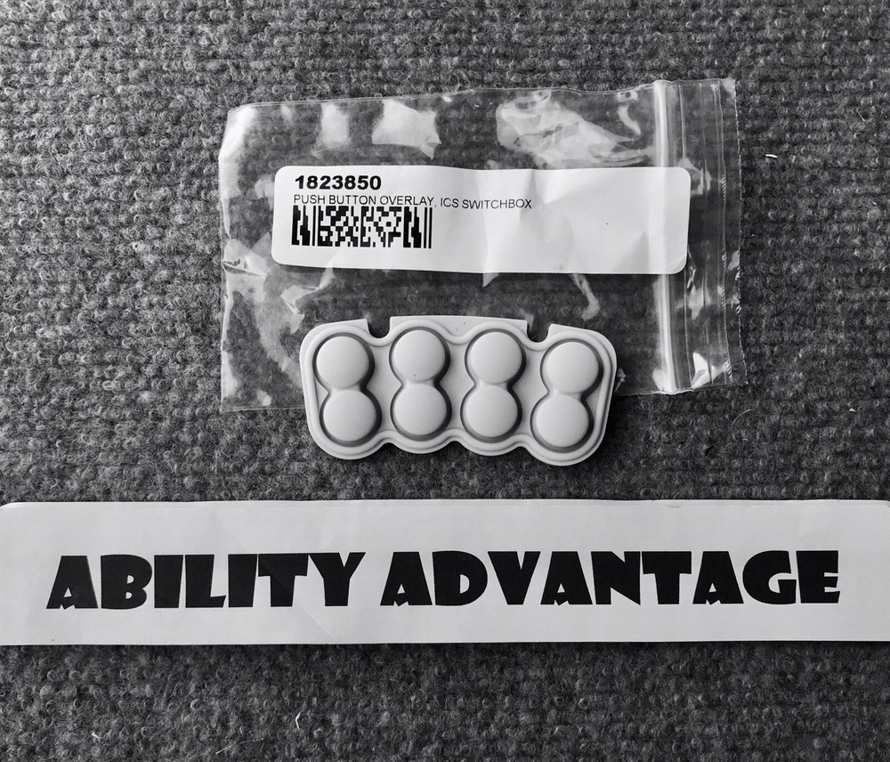 NEW: Permobil TOGGLE SWITCHES OVERLAY for ICS SWITCHBOX