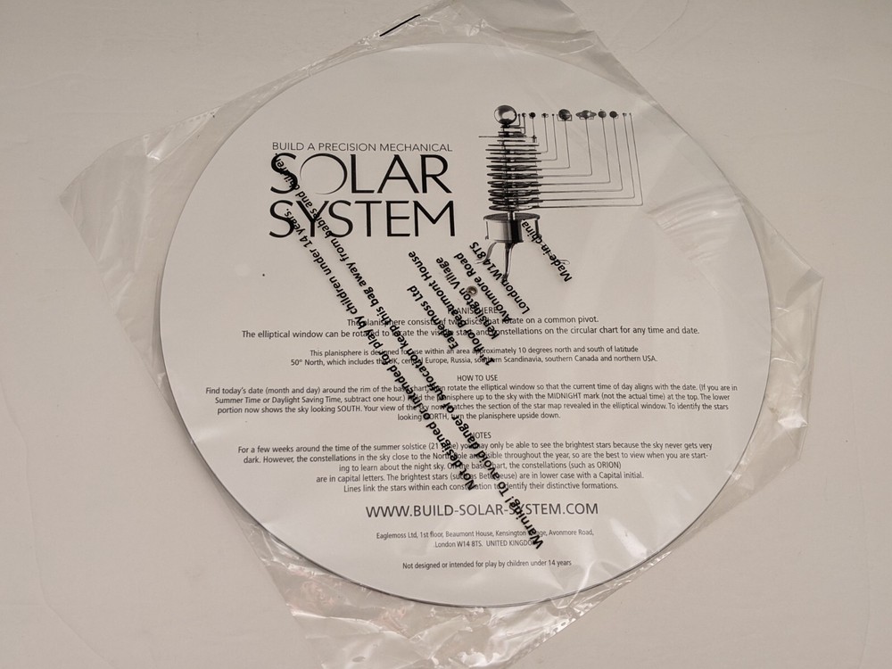 EAGLEMOSS Collections Precision Orrery / Mechanical Solar System | INCOMPLETE