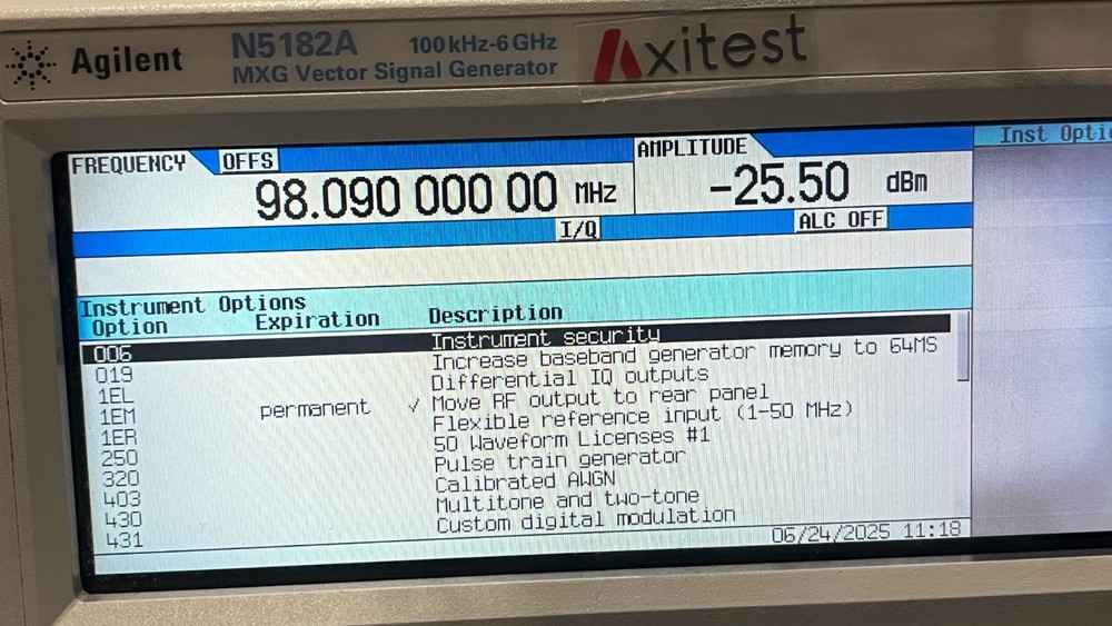 AGILENT - N5182A-506 + 1EM-UNT