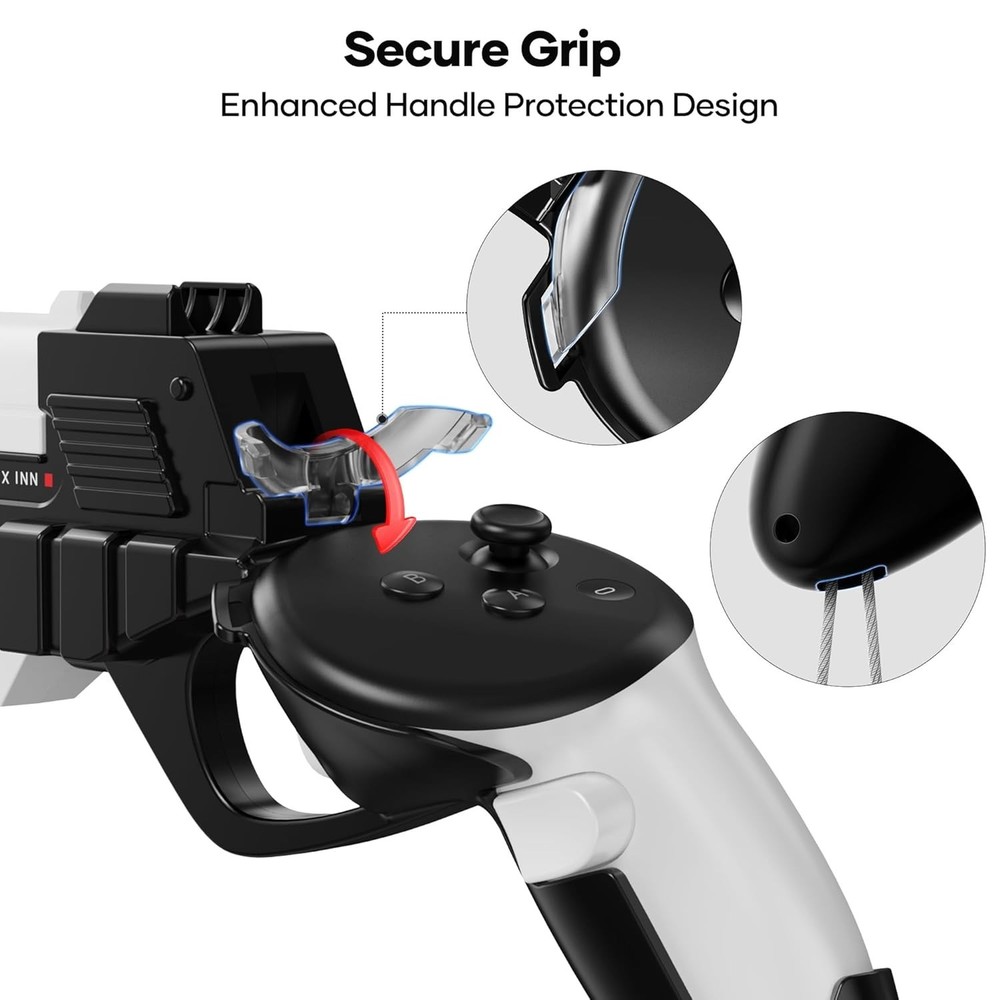 Electric Controller Pistol Grips Enhance VR FPS Games Experience