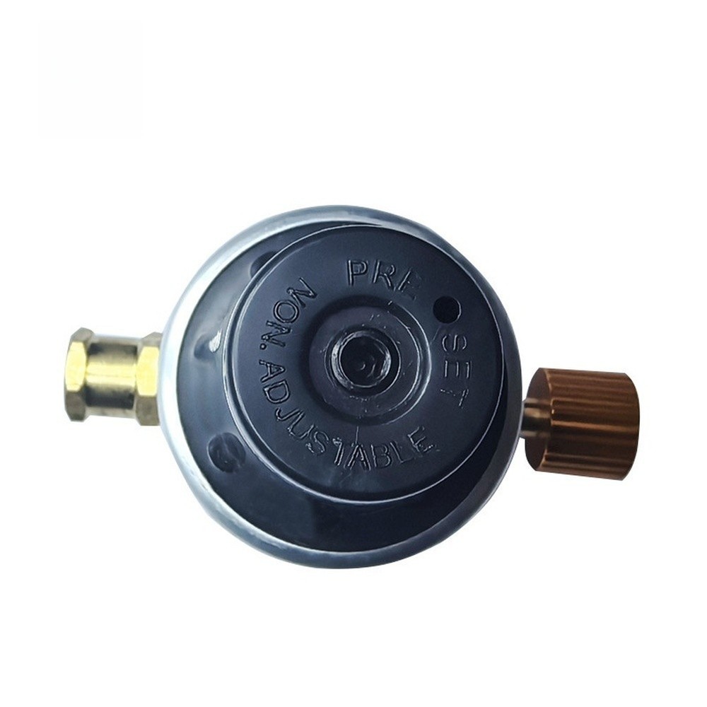 Portable Stove Adapter with Precision Pressure Regulator for Stable Fuel Flow