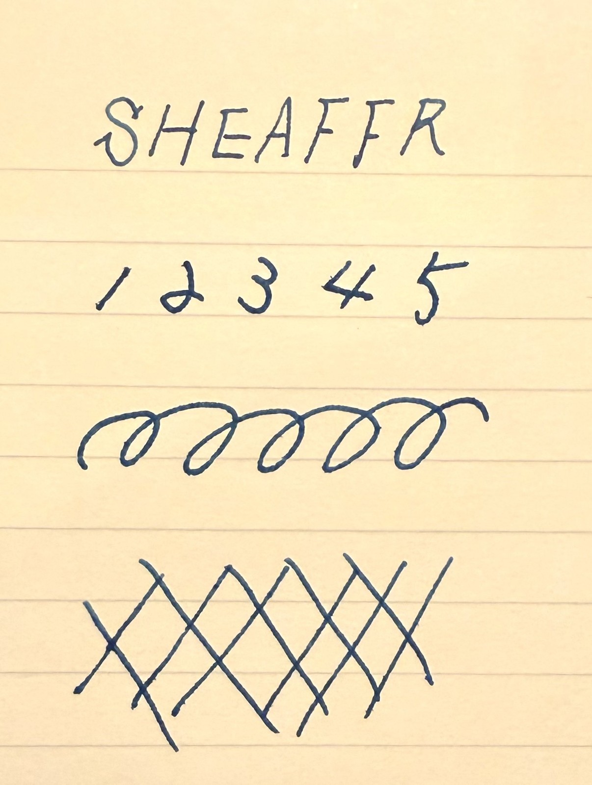 Sheaffer Imperial 440 Gold Electroplated Fountain Pen 14K Inlaid Nib Vintage