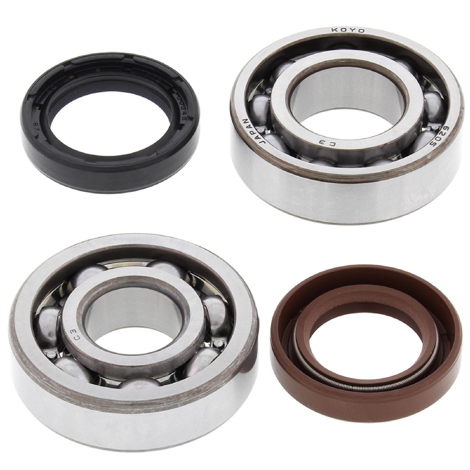 All Balls Crank Bearing and Seal Kit 24-1072 For Yamaha CT175 72