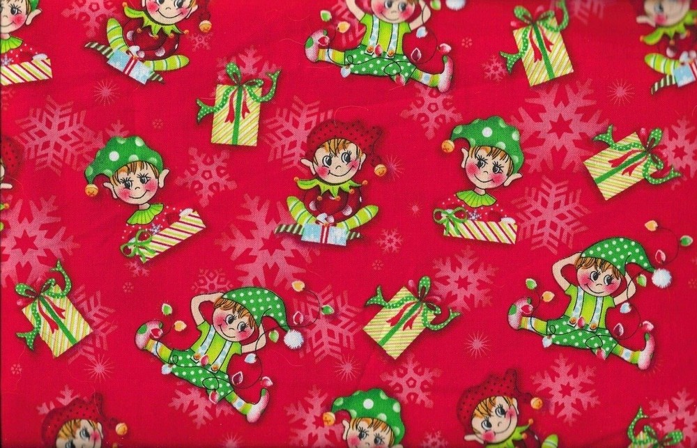 45" 100% cotton assorted Christmas novelty prints