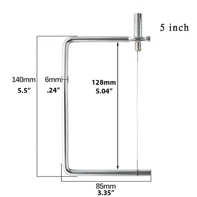 Cheese Slicer 5 inch Metal DIY Kit Quantity 5 US inventory Board not included.
