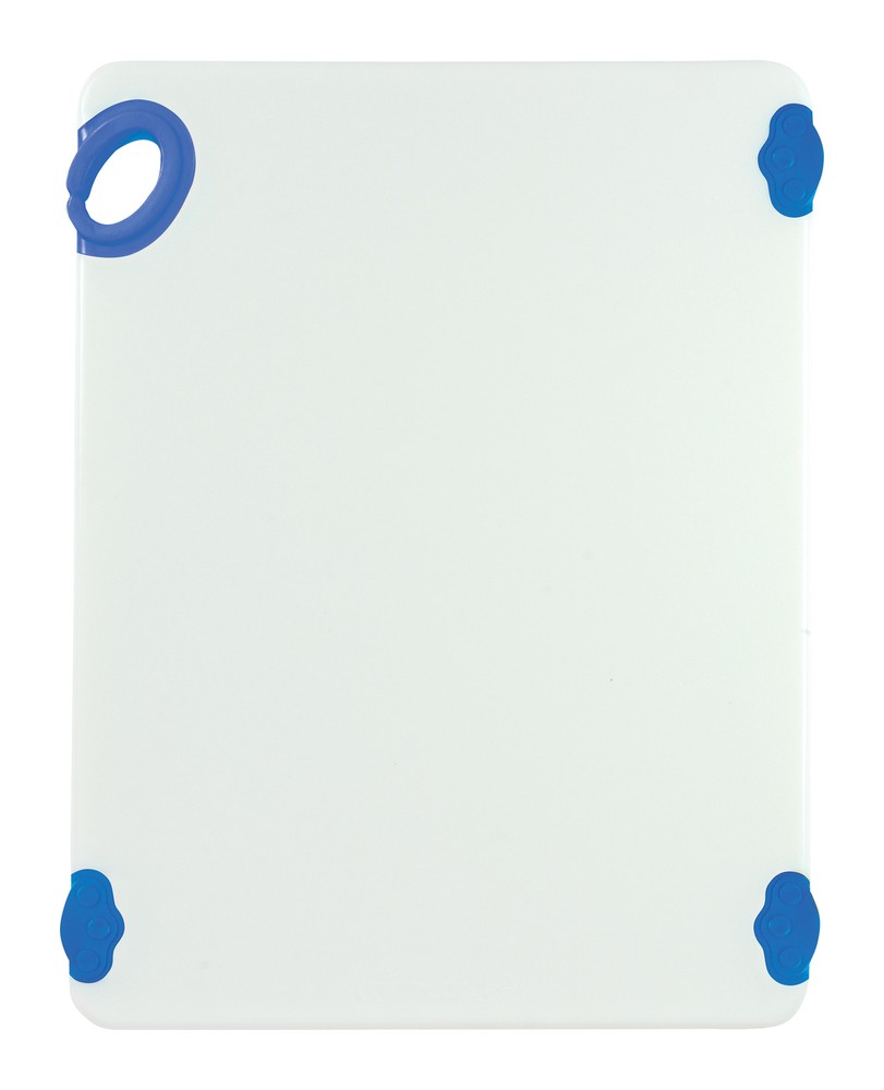 Cutting Board with Hook,15"x20"x1/2",Blue (6 Each)