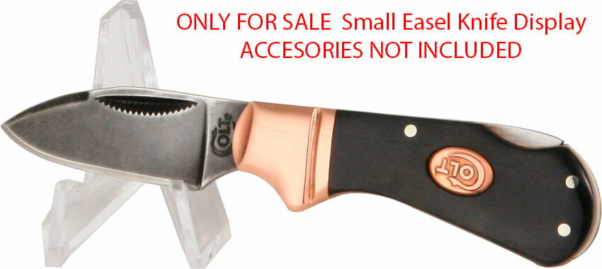 Displays One Small Easel Knife Display For Small Folding / Fixed-Blade Knife