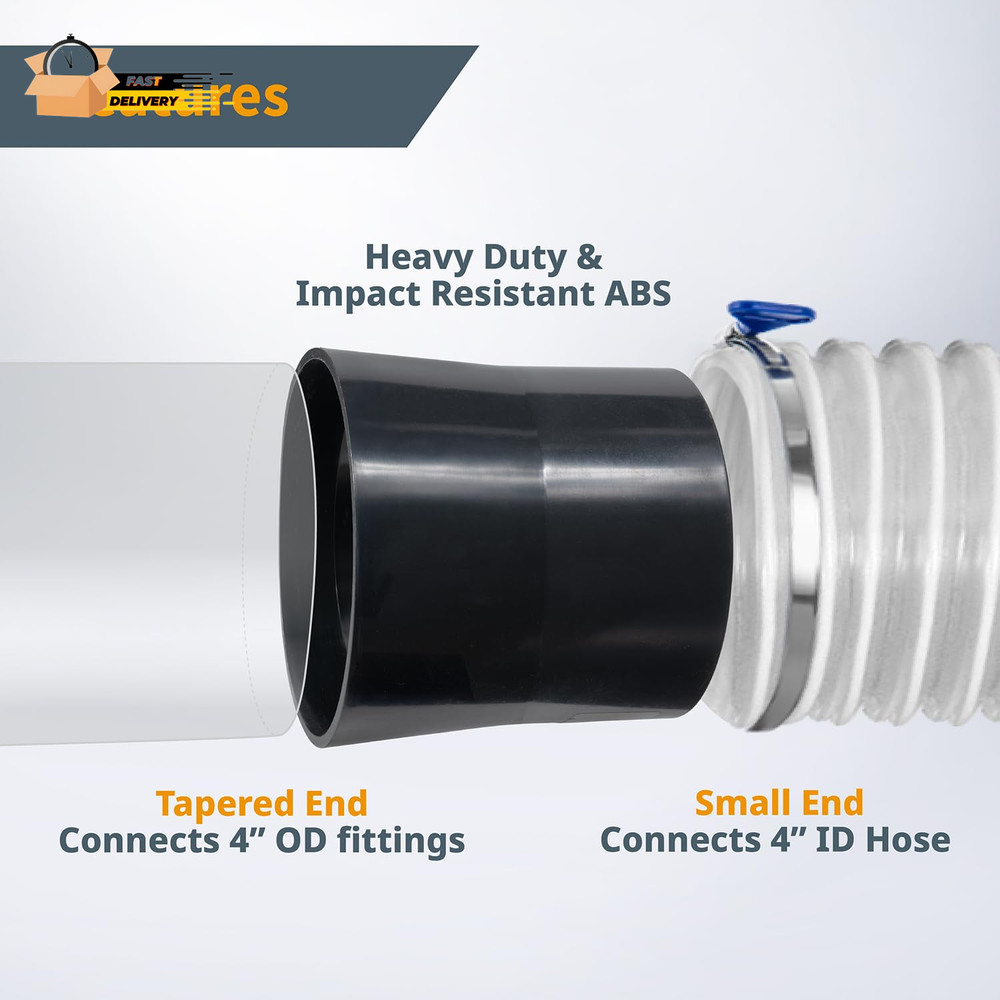 70112 4-Inch Quick Connect & Disconnect Adapter