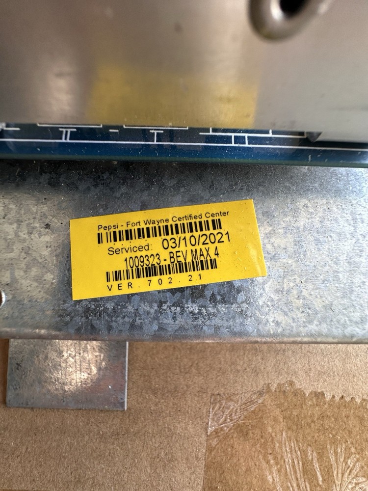 Crane National Vendors BevMax 4 Main Controller Board 1009323 SBC Untested