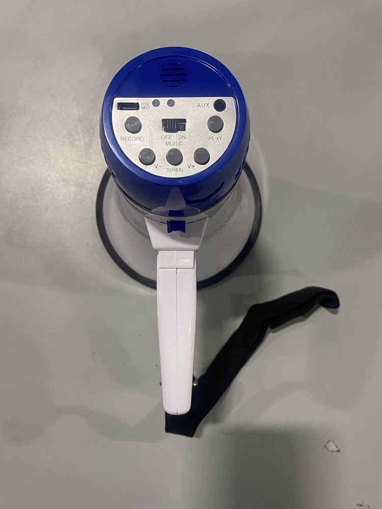 TECHNICAL PRO RECHARGEABLE BATTERY MEGAPHONE, 25 WATTS