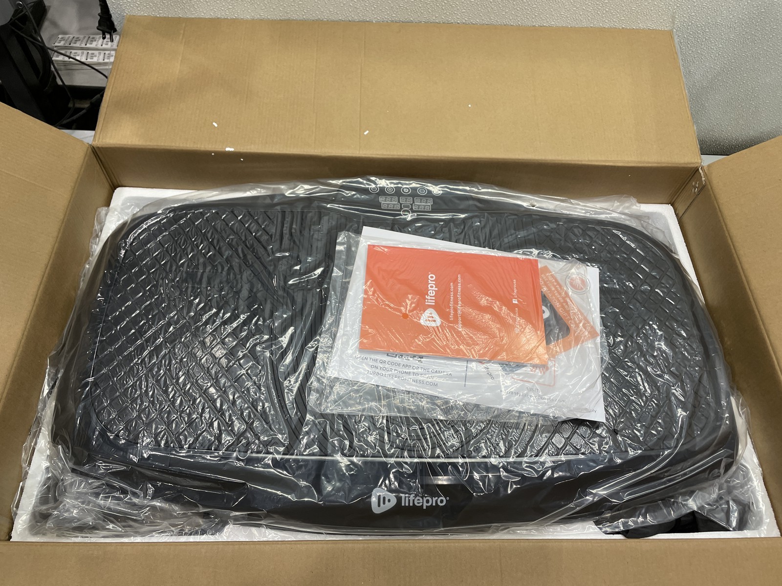 Lifepro Turbo Vibration Plate Exercise Machine, Black