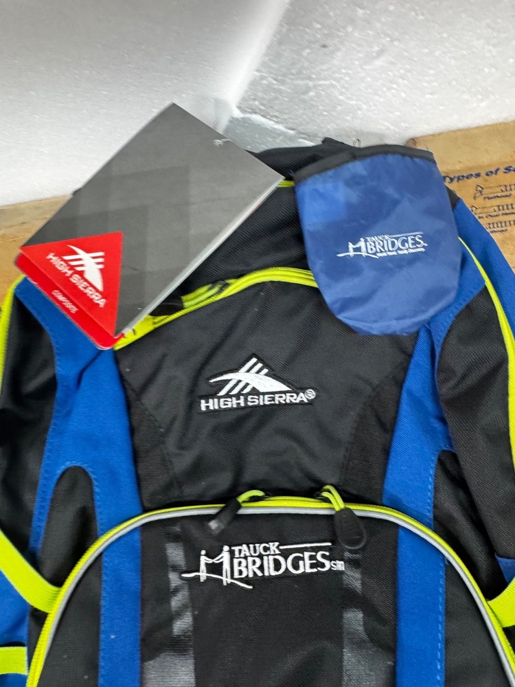 High Sierra Composite Laptop Backpack, Blue, NWT