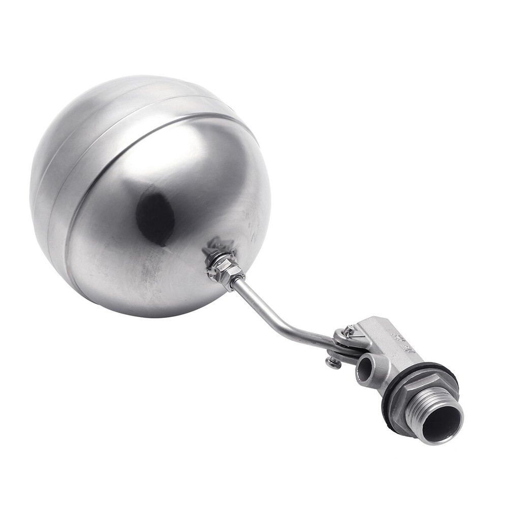 Floating Float Ball Valve Stainless Steel 1/2" DN15 Water Tank Level Control