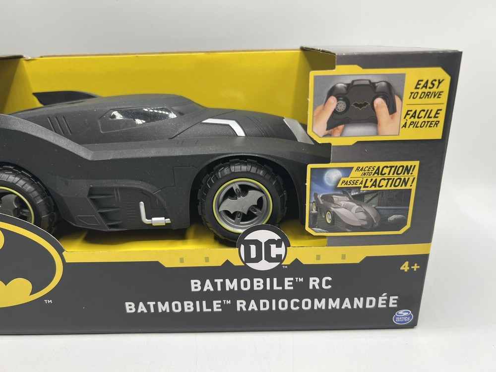Batman Batmobile RC Full Function Remote Control Car Easy To Drive Approx. 9"
