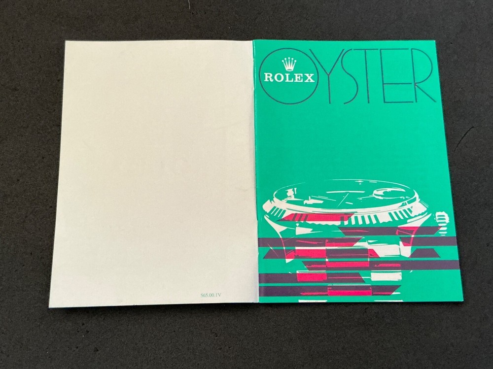 Authentic ROLEX TRANSLATION Booklet Code 565.00.1V For GMT Sub DD DJ..