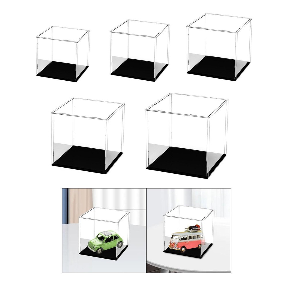 Display Case Display Stand Transparent Storage Container Showcase Storage