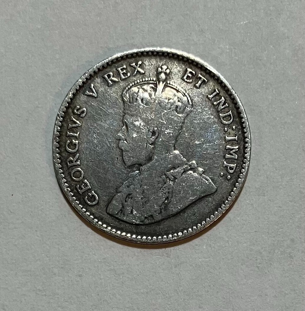 1911 Canada Silver 5 Cents
