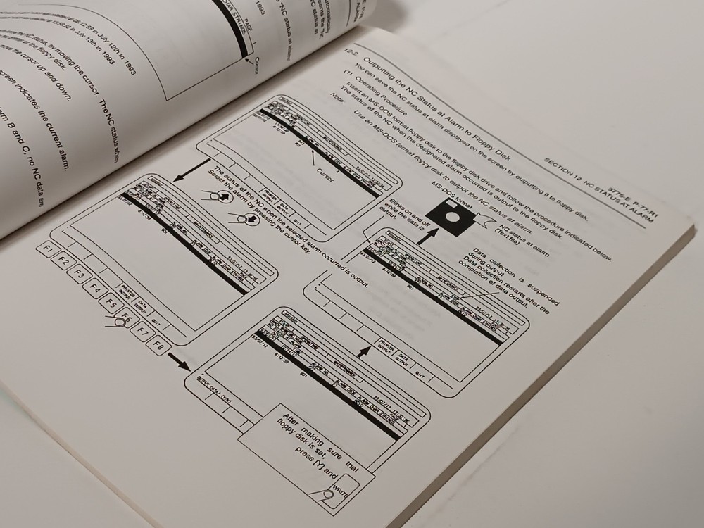 Okuma OSP7000 OSP700 Mac Man CNC Software Instruction Manual Pub No. 3775-E