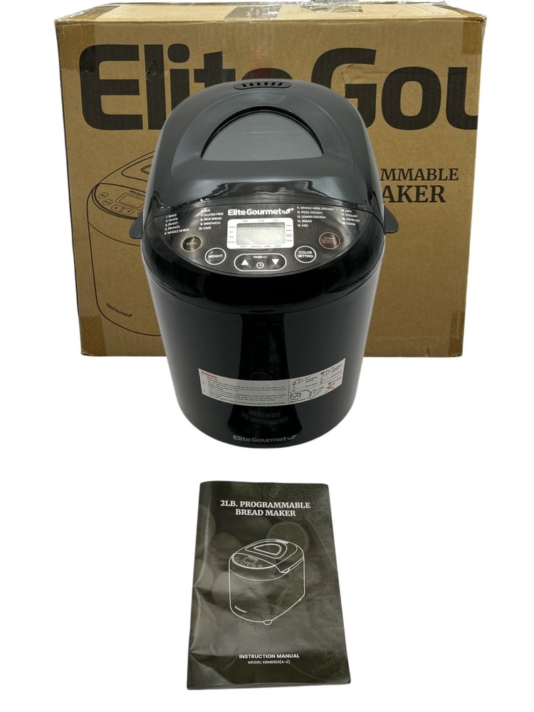 Elite Gourmet EBM8103B Bread Machine
