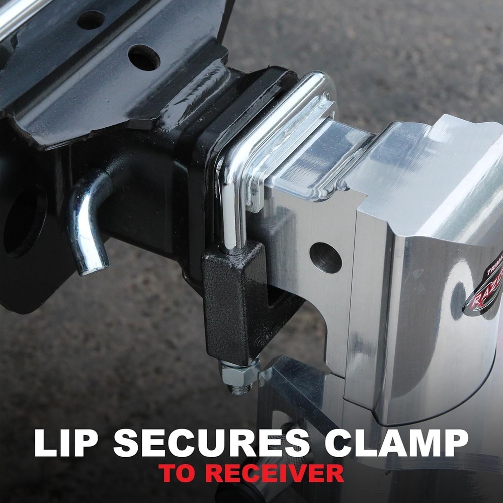 Universal Hollow & Solid Core Anti-Rattle Clamp for 2.5" Hitch