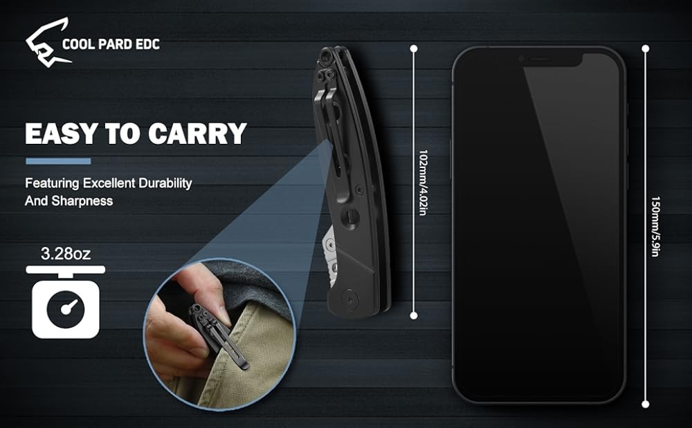 Folding Scalpel Poet Knife ，EDC Utility Knife with #60 Replaceable