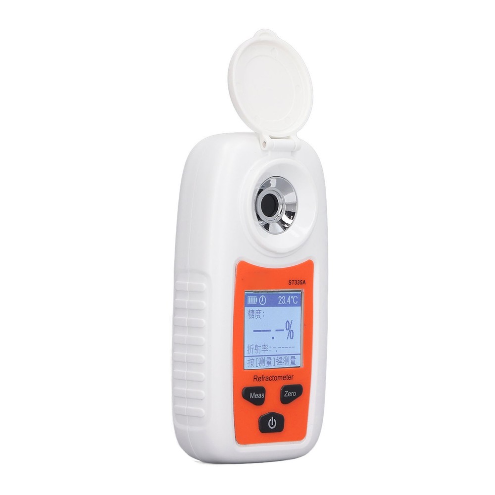 LCD Digital Refractometer Non Slip Dust Proof Cover Digital Sweet