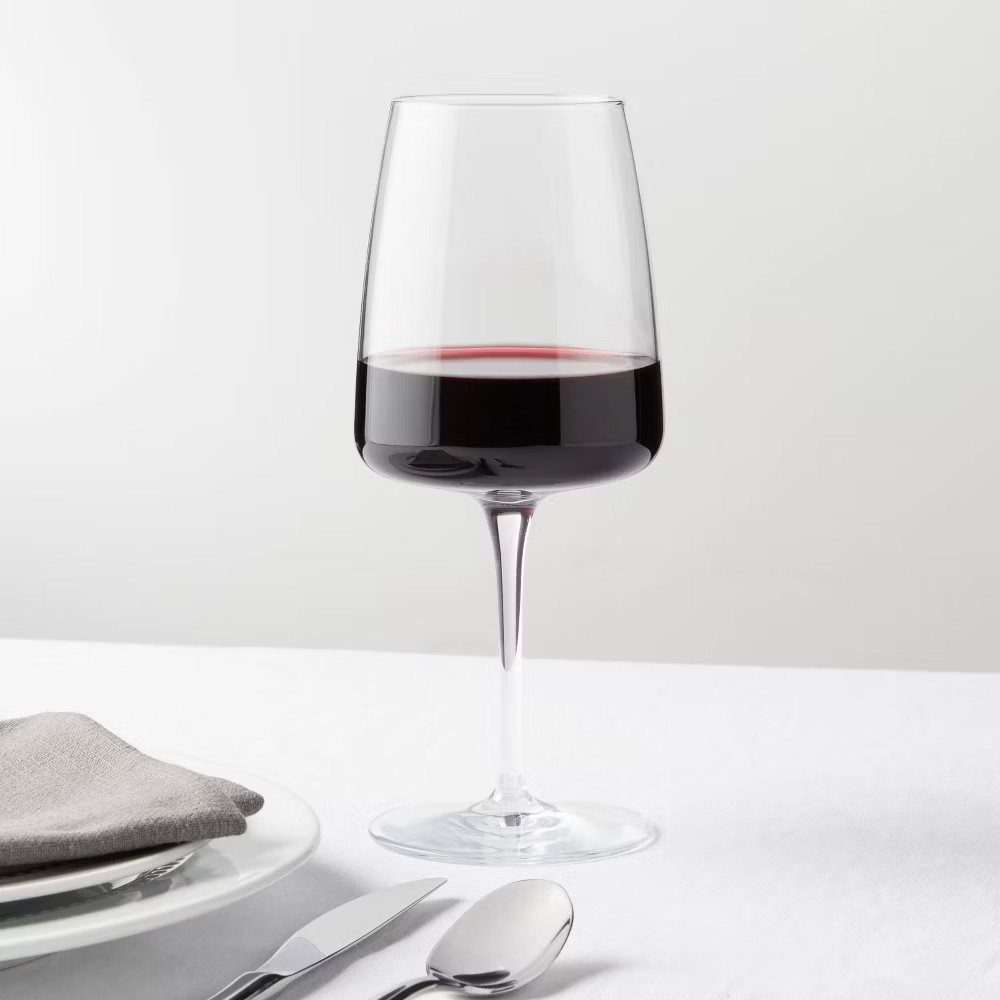 4pk Simbury Wine Glasses Red - Threshold