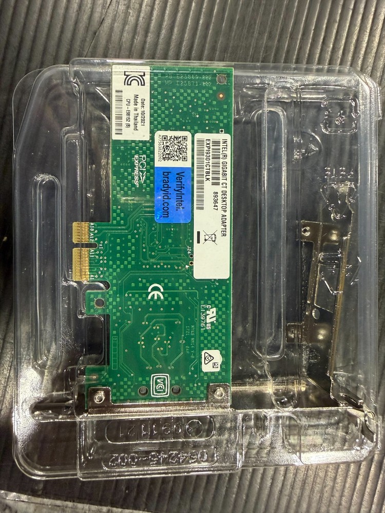 Intel Gigabit CT Desktop Adapter (EXPI9301CTBLK)