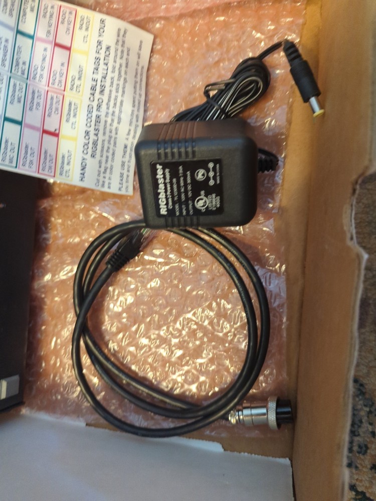 West Montain Radio RIGblaster Pro Digital Interface w/ Cables, Manual & Software