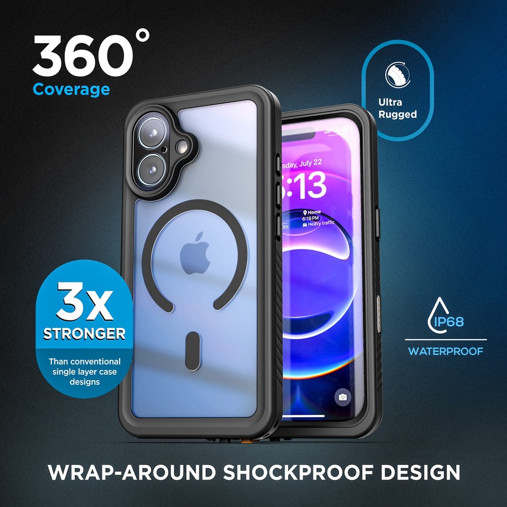 For iPhone 17 Titan Waterproof Case