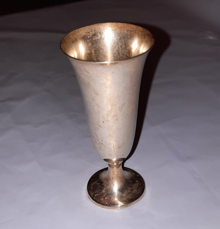Gorham Sterling cordial goblets 3" 6 Quantity