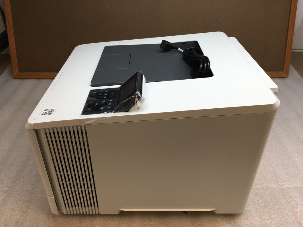 HP Color LaserJet Managed E45028dn Duplex Printer ONLY 3 pages TESTED