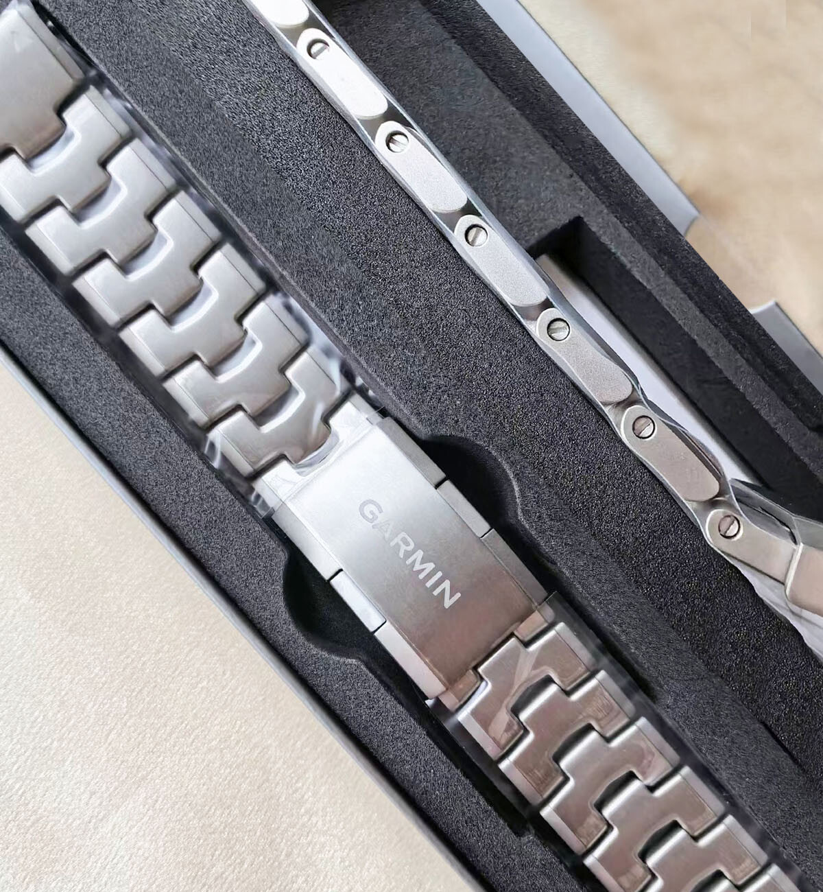 22/26mm Original Titanium Watch Band Strap For Garmin Fenix 8/7 7X 6X 5 Pro Plus