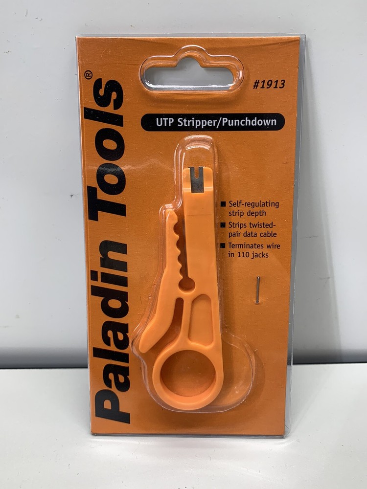 Paladin Tools Utp Stripper Punchdown 1913