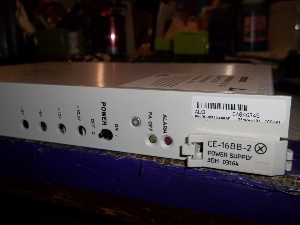 ALCATEL LUCENT CE-16BB-2 3DH03164 POWER SUPPLY MODULE (U5)