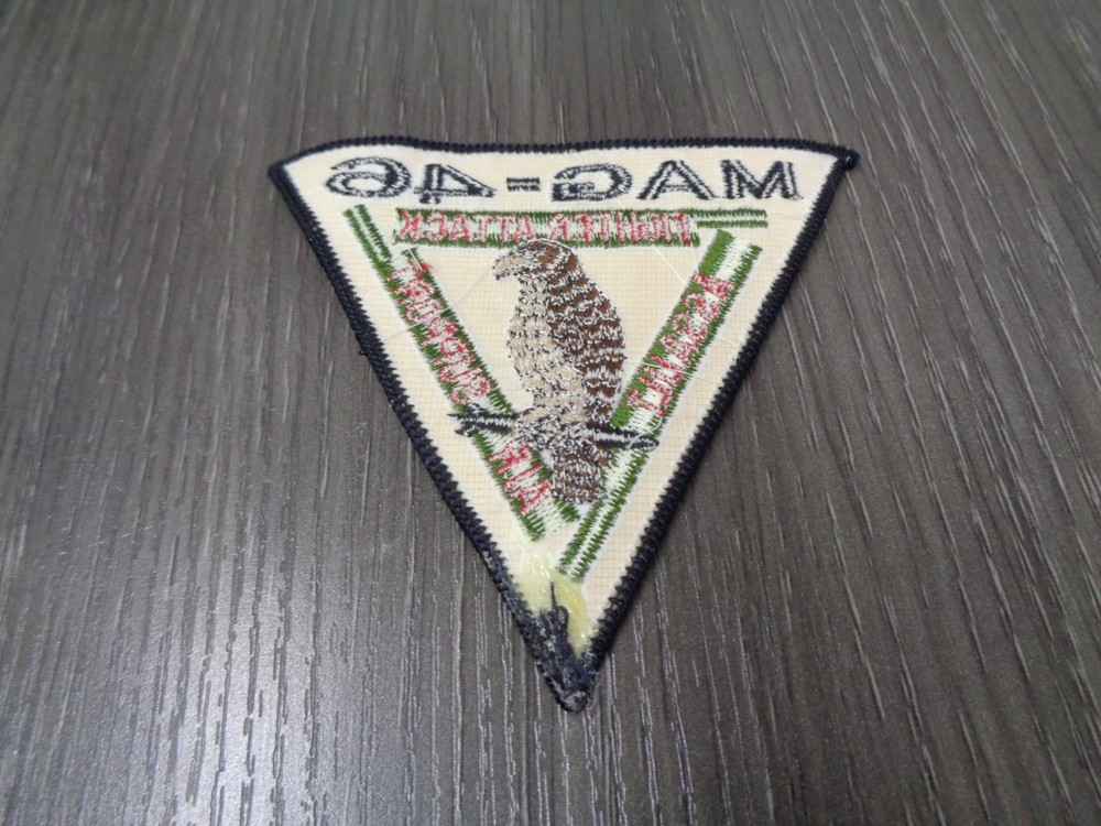 USMC US Marine Corps Patch MAG-46 Fighter Attack Assault LARGE NEW