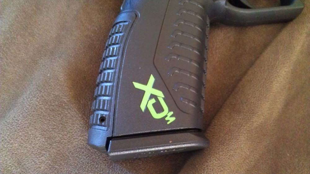 Springfield Armory XDm Custom Handgrip Logos