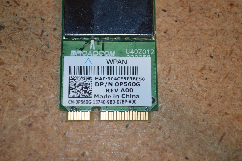 Dell 370 Wireless Bluetooth BT WPAN 2.1 EDR Module P560G Mini PCI-E Card