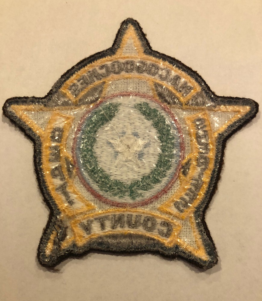 Nacogdoches County Texas Sheriff Patch ~ Style 2