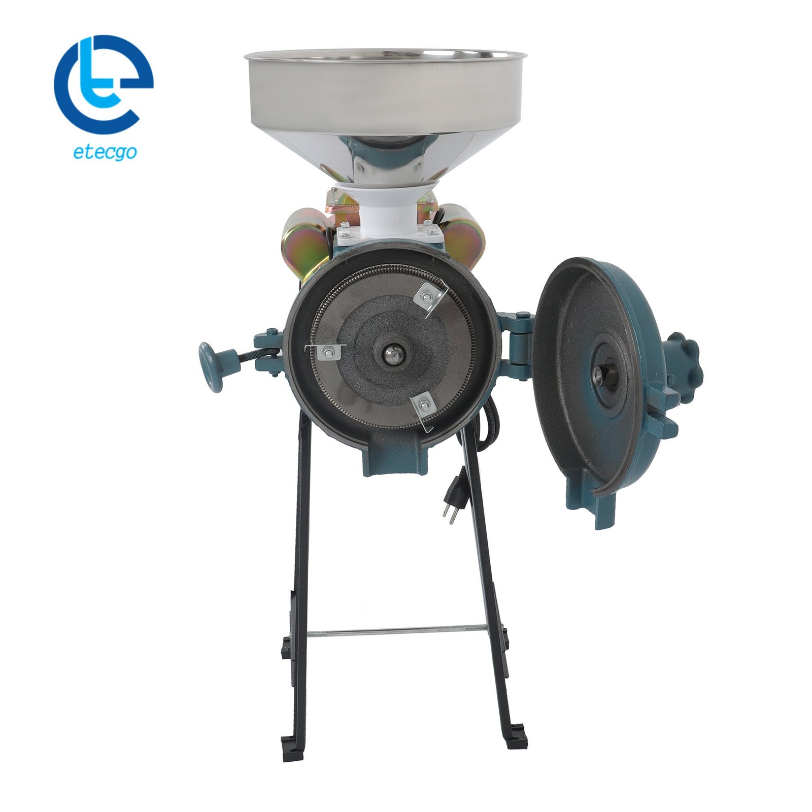 Heavy Duty Electric Grain Mill 3000W 110V Mill Grinder For Corn Wheat Feed Flour