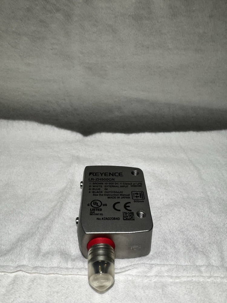 KEYENCE Rectangular laser Sensor LR-ZH500CN Unshielded DC 500mm