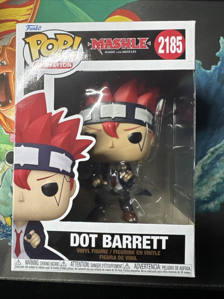 Funko Pop! Mashle : Magic and Muscles : Dot Barrett #2185 W/ Protector