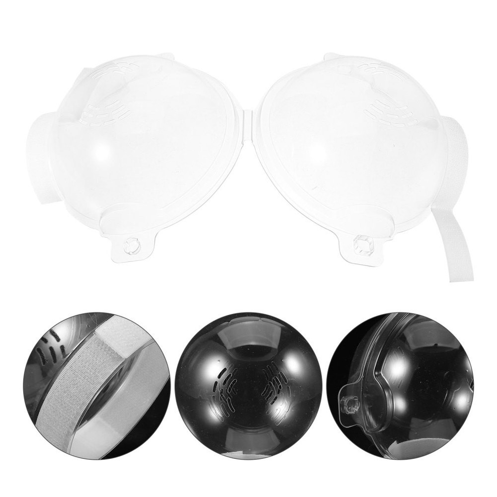 Adjustable Protective Hood Transparent Breathable Cat Muzzle Mesh Mask