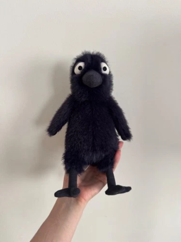 New Jellycat London Hocus Crow Bird Plush Stuffed Animal Halloween