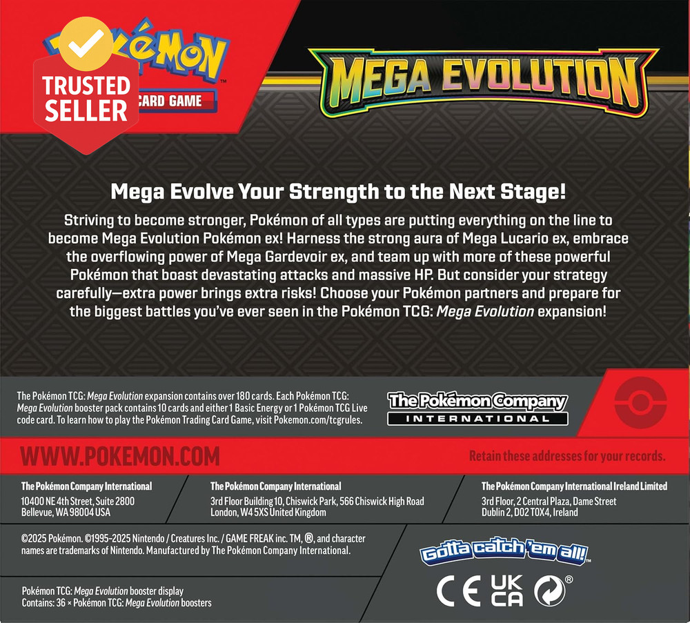 TCG: Mega Evolution Booster Pack