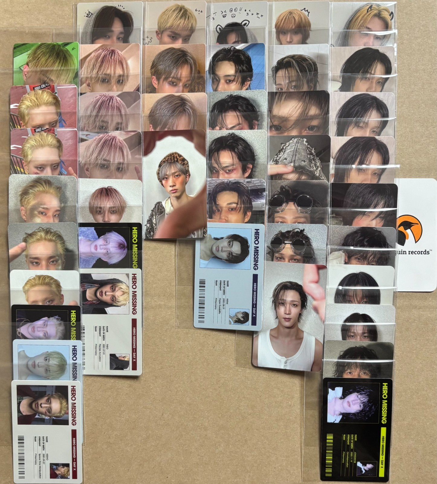 P1Harmony - 9TH MINI ALBUM UNIQUE Photobook Ver. WEVERSE POB PHOTO CARD