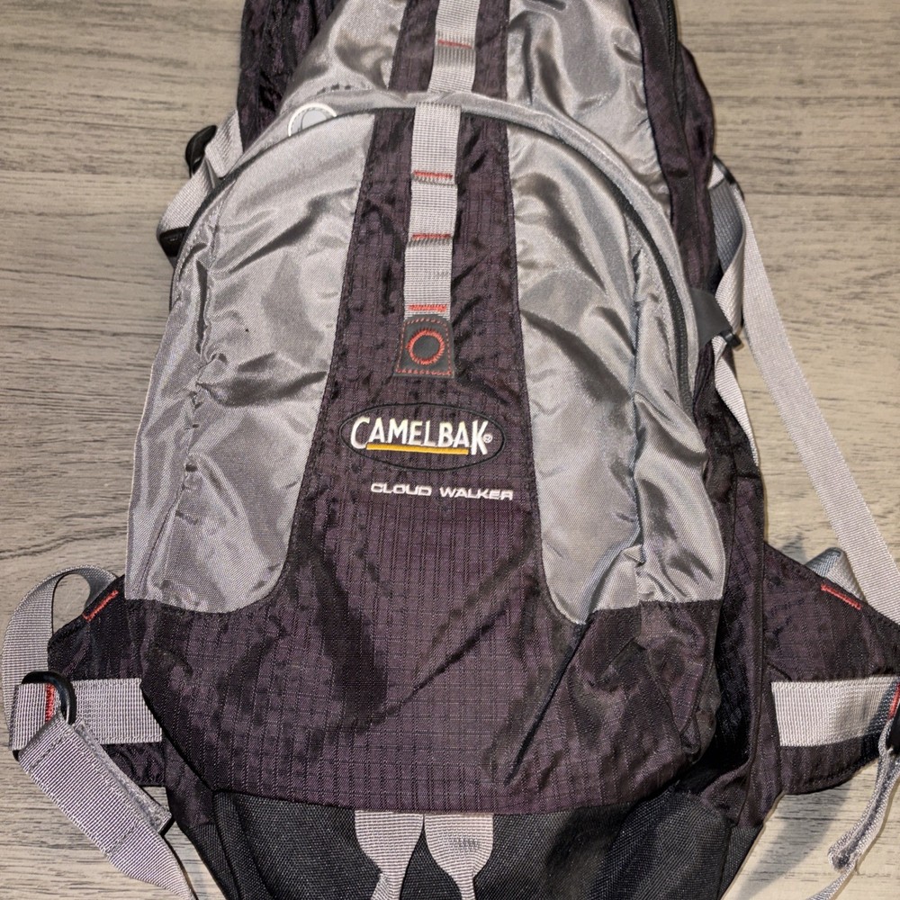 CamelBak Cloud Walker Hydration Pack Backpack Black Gray NO Bladder